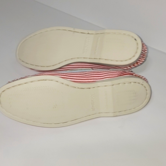 SPERRY for J crew boat shoes! Very gently pre-loved, PATRIOTIC! - Picture 4 of 6